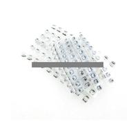 140Pcs/Lot 9values 22uF-1000uF 10V SMD Aluminum Electrolytic Capacitor Assorted Kit Set NWPNLXEA