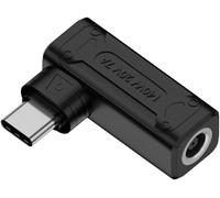 140w 100w Prise Dc 6.0x1.4mm Entrée Vers Usb-C Type-C Prise D'alimentation Coudée À 90 Degrés Adaptateur De Charge Pour Téléphone Portable[Cha8223218]