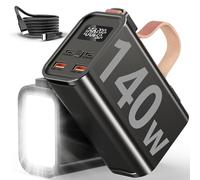 140W 50000mAh Batterie Externe Power Bank Charge Rapide avec écran numérique Chargeur Portable Grande capacité 4 Sorties et 2 entrées Batterie Externe pour Smartphones iPad MacBook Pro