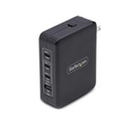 StarTech.com Chargeur Mural USB-C 140W, 3X USB-C/1x USB-A, Adaptateur d'alimentation PD 3.1 International GaN