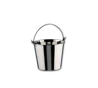 Lacor Seau en inox Garinox 14128 – 28 cm, 14 Litre – Argent