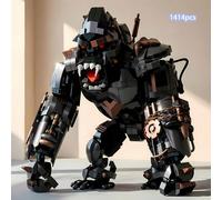 1414 pièces Ensemble de blocs de construction de gorille géant mécha industriel lourd, modèle de robot monstre statique, kit d'assemblage de collection avancé pour adultes, cadeau idéal pour les amate