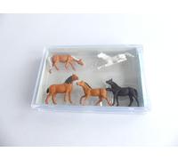 14150 / PREISER HO 1: 87 / ANIMAUX CHEVAUX