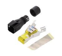 1419001 Connecteur RJ45 PIN: 8 Cat: 6a Argenté Système: 8p8c 26AWG-24AWG PHOENIX