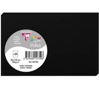 1419c - Paquet De 25 Cartes Simples - Format 8,2x12,8cm - 210g/M² - Coloris Myosotis - Cartons D'invitation Evènements Et Correspondance - Gamme Pollen - Papier Premium Lisse
