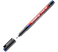 142 M Feutre Permanent - Bleu - 1 Stylo - Pointe Ronde 1 Mm - Stylo Pour Écrire Sur Du Verre, Du Plastique, Des Films Et Surfaces Lisses - À Séchage Rapide, Résistant Aux Taches Et Étanche[Z3555]