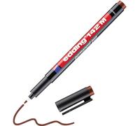 142 M Feutre Permanent - Marron - 1 Stylo - Pointe Ronde 1 Mm - Stylo Pour Écrire Sur Du Verre, Du Plastique, Des Films Et Surfaces Lisses - À Séchage Rapide, Résistant Aux Taches Et Étanche[Z3553]