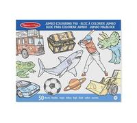 Melissa & Doug – Bloc à colorier Jumbo 14226 – Thèmes multiples