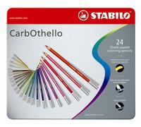 [1424-6] STABILO [Ref:1424-6] STABILO Boîte métal de 24 Crayon de couleur Fus...