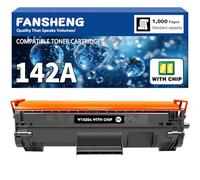 142A 1420A 【avec Puce】 Toner Cartouche de Toner 142X W1420X Compatible avec HP pour LaserJet MFP M140w M110w M139w / MFP M110 M139 M140 Imprimante 1000 Pages W1420A W142A (1 Noir)