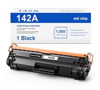 142A Toner avec Puce Compatible avec HP 142A W1420A Toner pour HP LaserJet MFP M140w Toner M110w M110 MFP M140 Toner 142X W1420X (1 Noir)