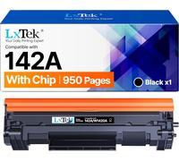 142A Toner Avec Puce Compatible Pour Toner Hp Laserjet M140W Pour Hp 142A W1420A 142X W1420X Pour Laserjet Pro M110W M110 Mfp M140W M140 M139W M139 (Noir,1-Pack)