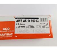 143 électrodes rutiles D. 2,5 mm soit 2,5 Kg - 802739 - Telwin