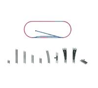 Minitrix N 14311 - Ensemble D'Extension De Voie H1 Neuf