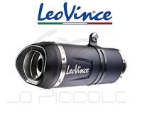 14390EBK Chargé Complet LEOVINCE Noir LV One Evo Honda CB 125 R 2021 2022 2023