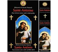 144 bâtons d'encens naturels religieux 12 paquets de 15 g sant'Antonio