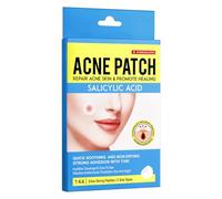 144 Pcs Acide Salicylique Acné Patch - Masque les boutons du visage Patchs hydrocolloïdes - Non testé sur les animaux