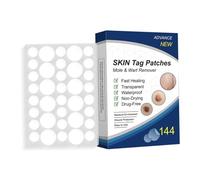 144 pièces/boîte de patchs à boutons, patchs hydrocolloïdes invisibles contre l'acné pour les imperfections, les boutons et les éruptions cutanées, couverture facile à utiliser pour les de