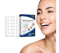 144 pièces de patchs à boutons, patchs hydrocolloïdes invisibles contre l'acné, couvre-taches pour les imperfections, les boutons et les éruptions cutanées, soins de l'acné jour et nuit