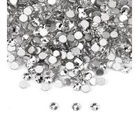 1440 pièces perles rondes flatback charmes pierres précieuses pour étui de téléphone bricolage décoration(SS5(1.7-1.8mm)) Clou en verre de cristal Clothing Accessories