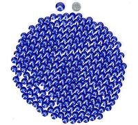 1440 Pièces Strass Hotfix en Verre Sapphire SS12 3-3.2 mm | Avec colle thermofusible pour une fixation durable. Idéal pour vêtements, sacs, chaussures et créations DIY