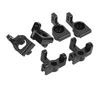 144001 RC Voiture Métal Roue Siège Mise À Niveau Ensemble D'accessoires pour Avant Arrière C-forme Sièges Noir Titane Couleur Léger Durable Conception Télécommande Véhicule (Noir)