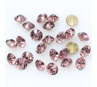 144pcs SS2-SS8 Cristal Brillant Toutes les 36 Couleurs Perles Pointu Retour Perle Ronde Strass Paillettes Pour Bijoux Fabrication D'ongles Diy-lt améthyste, 144p ss5 1.8mm