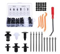 145 Pièces Clips de Fixation pour Voiture pour Suzuki SX4 S-Cross 2014-2026, Rivets Plastique, Ensemble D'Agrafes de Carrosserie pour Pare-Chocs, Porte, Garniture de Porte