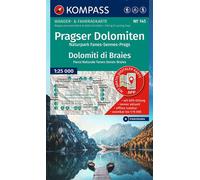 145 prasger dolomitten dolomiti di braies - Echelle 1 : 25 000 - Collectif - Kompass Karten - Atlas / carte