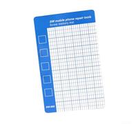 145 x 90 mm Tapis de vis magnétique pour réparation électronique, 1 pièce, tapis de travail antidérapant avec fonction mémoire, maintient les petites vis en toute sécurité, pour les amateurs de