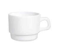 14611 Arcoroc Tasse Restaurant Blanc 25 cl, Opale, empilable