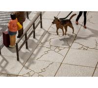 14629 Noch Grandes Plaques De Béton, 40 Pièces Découpe Laser Échelle N 1:160