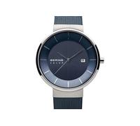 BERING Hommes Analogique Solar Collection Montre avec Bracelet en Acier Inoxydable & Verre Saphir