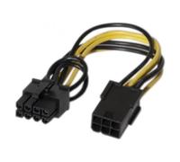 [146695] Câble d'alimentation pci express 6 pin vers 1x pci e 8 pin