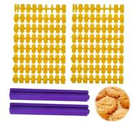 146pièces Emporte piece Alphabet et Chiffre,Numéro Lettre Gâteau Impression Moule,Tampons de l'alphabet,Moules à Biscuits,Pour Décorer des Biscuits,des Gâteaux,des Fondants,des Messages Personnalisés