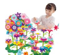 148 Pièces Jouets De Construction Bouquet Arrangement Floral Bloc Playset - Construction Jouets Pour Fille, Créatif Beau Développement Enfants