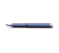[148441] Faber-Castell Stylo plume Essentio Aluminium Bleu fine