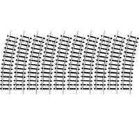 14921 (N) Voie Minitrix Rail courbe 15 ° 295.4 mm 10 pc(s)
