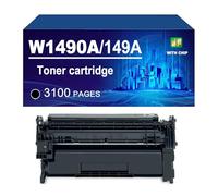 149A W1490A 149X W1490X Cartouche De Toner avec Puce, Compatible avec Les Imprimantes pour HP 4102dw, 4102fdw Et 4002dw, Haut Rendement,149A-3100 Pages