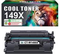 149X (Avec Puce) Cartouche De Toner Compatible Pour Hp 149 X 149X 149A W1490X W1490A Laserjet Pro 4002Dn 4002Dw 4002D 4002 Mfp 4102Fdw 4102Dw 4102Fdn 4102 - Noir, 1-Pack[Marque1623]