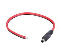 14AWG DC5521 5 5 mm x 2 1 mm Câble d'alimentation mâle à extrémité ouverte pour caméra de surveillance CCTV et bandes LED Câble léger de caméra de vidéosurveillance