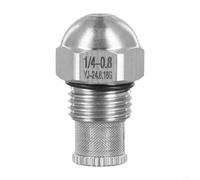 14BSPT Buse de brume filetée avec orifice de 0 3 1 5 mm de diamètre en acier inoxydable, pour atomisation moyenne pression et génération de brouillard suspendu jusqu'à 70 bar (0,8 mm)