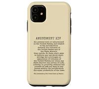 14e amendement Constitution américaine Droit de Naissance Coque pour iPhone 11