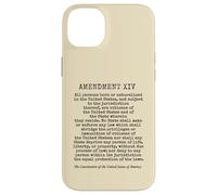 14e amendement Constitution américaine Droit de Naissance Coque pour iPhone 14 Plus