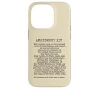 14e amendement Constitution américaine Droit de Naissance Coque pour iPhone 14 Pro