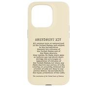 14e amendement Constitution américaine Droit de Naissance Coque pour iPhone 15 Pro