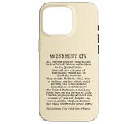 14e amendement Constitution américaine Droit de Naissance Coque pour iPhone 16 Pro