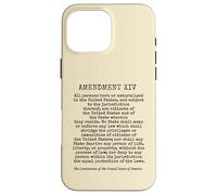 14e amendement Constitution américaine Droit de Naissance Coque pour iPhone 16 Pro Max