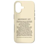14e amendement Constitution américaine Droit de Naissance Coque pour iPhone 17
