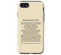 14e amendement Constitution américaine Droit de Naissance Coque pour iPhone SE (2020) / 7/8